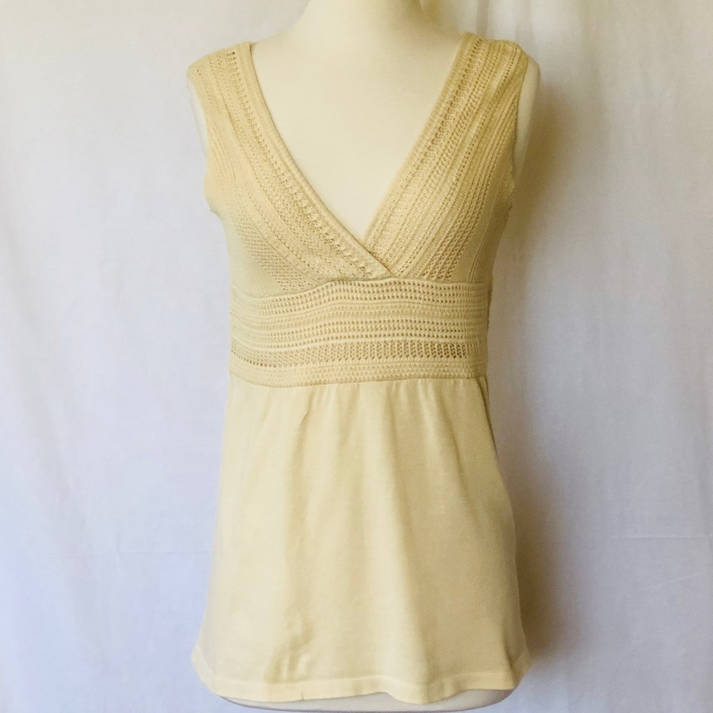 Calvin Klein Crochet & Knit Tank Top